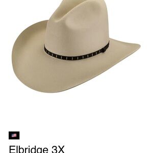 Elbridge 3X Cream Cowboy Hat